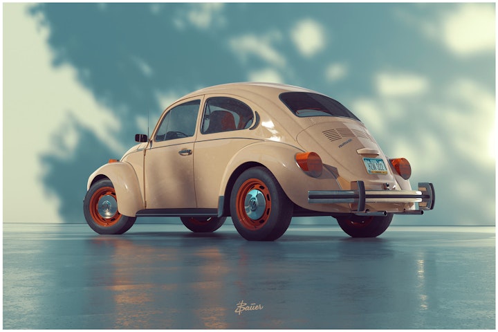 Volkswagen Super Beetle, work for owner