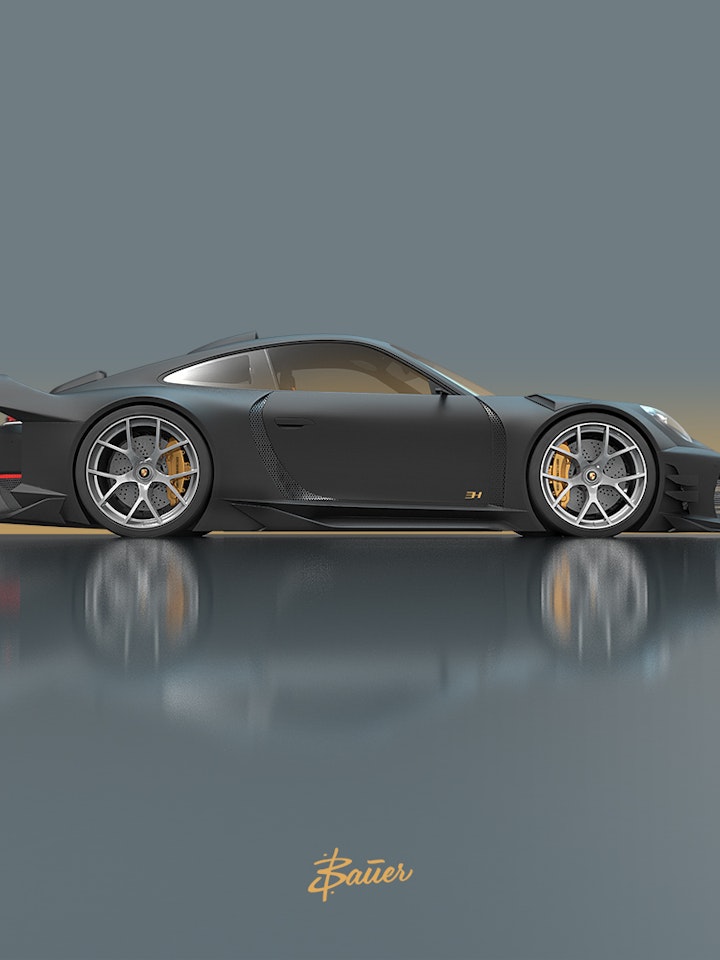 Porsche GT1 Concept by Emre Husmen