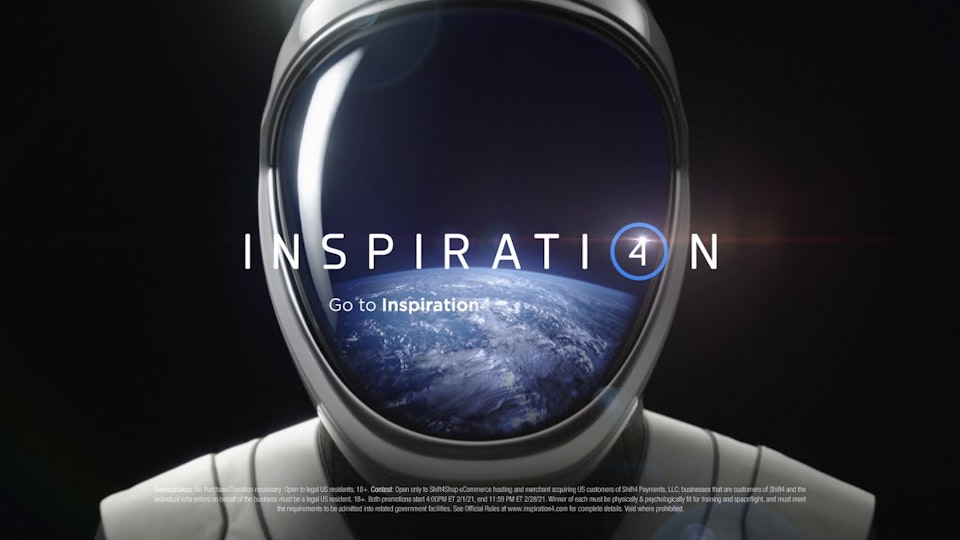 Inspiration4 / Space X - Superbowl Spot