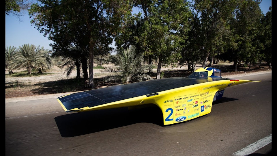 VIDEO, PHOTO - Solar Car Team