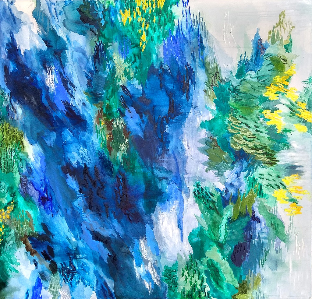 JustinSouthey_2018_Fluvial_s - Justin Southey
2018
"Fluvial"
Acrylic and Oil on Canvas
1680mm x 1600
M Contemporary ( Sydney)
Available
