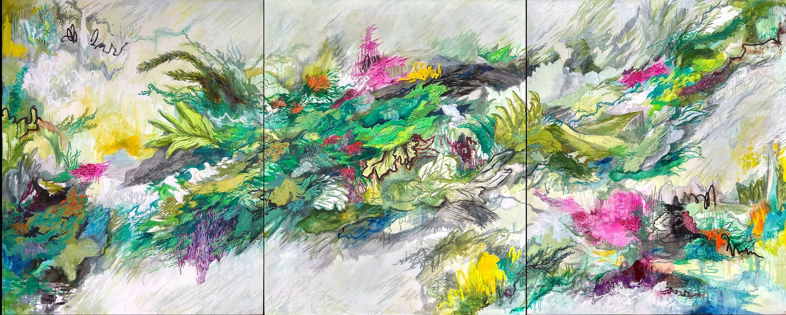 Justin-Southey_Ruach_2018_c - Justin Southey
2018
“Ruach”
Oil on Canvas
1400mm x 3420mm
Everard Read Johannesburg/Circa Rosebank
ZAR 98 000