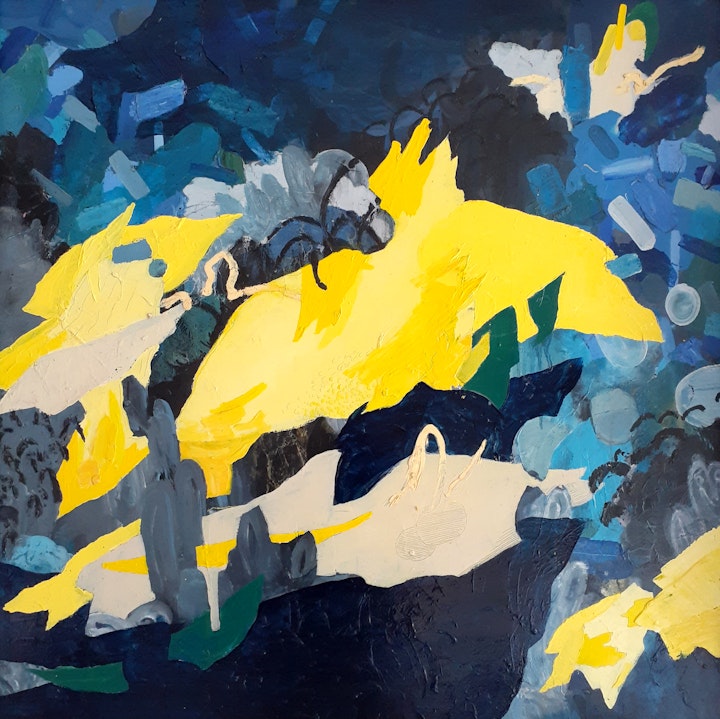 Fulgurer - Justin Southey
2021
Fulgurer
Oil on Board (framed)
80cm x 80cm
ZAR 32 000