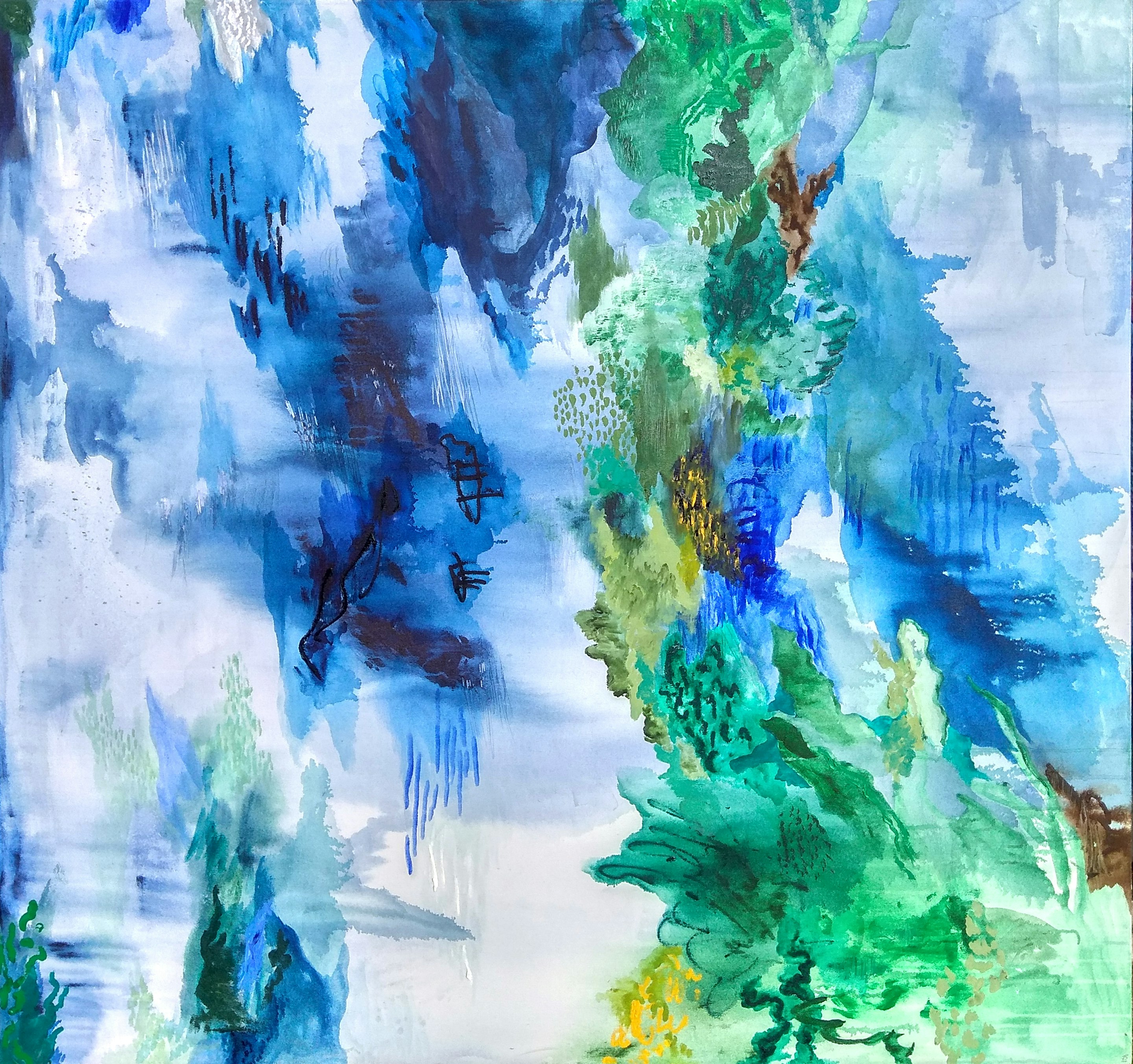 Riverine_Justin Southey_2018 - Justin Southey
2018
"Riverine"
Acrylic and Oil on Canvas
1680mm x 1600
M Contemporary ( Sydney)
Available