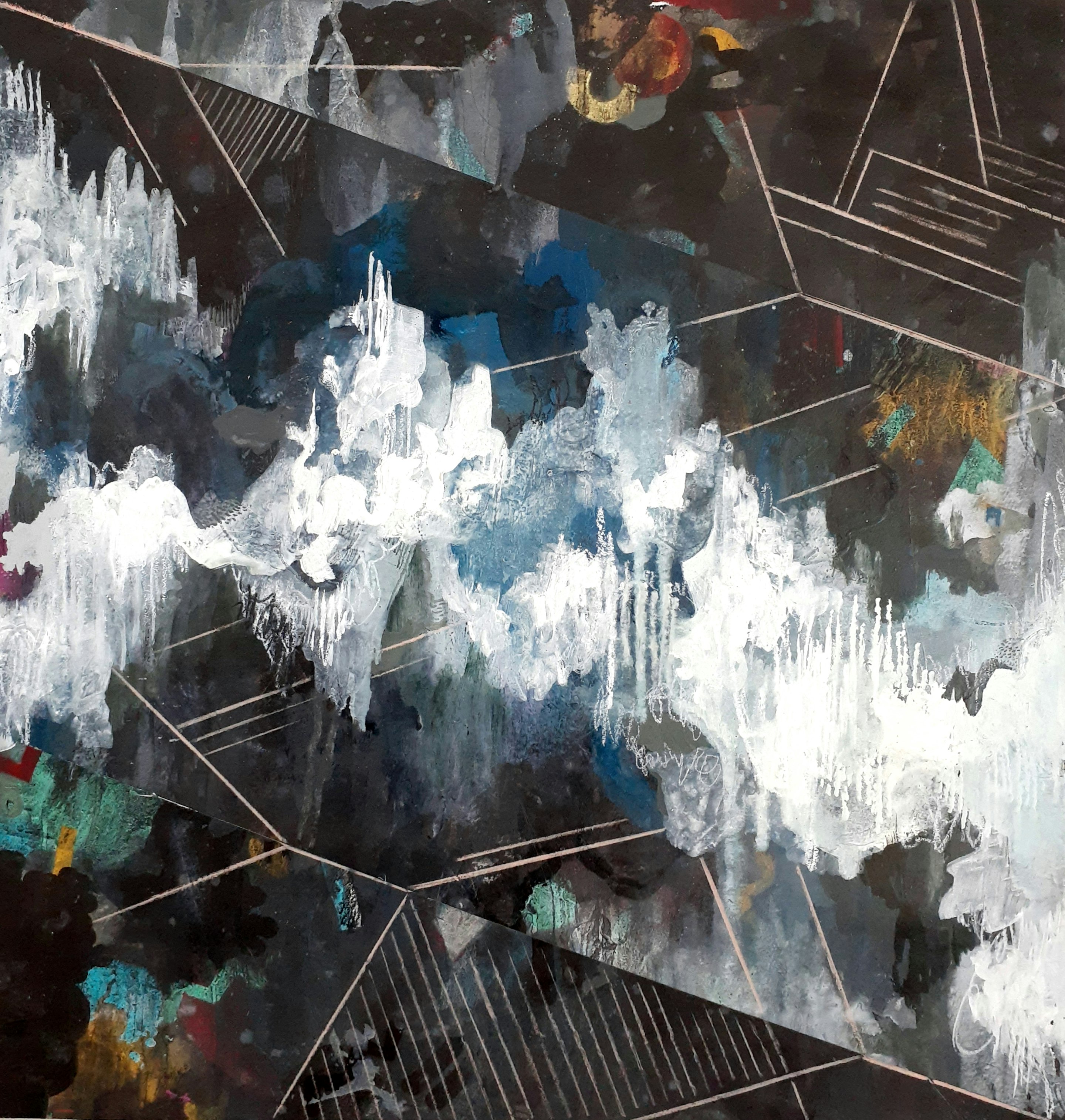 Resound_ Justin Southey _2019 - Justin Southey
Resound
2019
Mixed media on paper
490mm x 520mm
R17 500 (Framed)