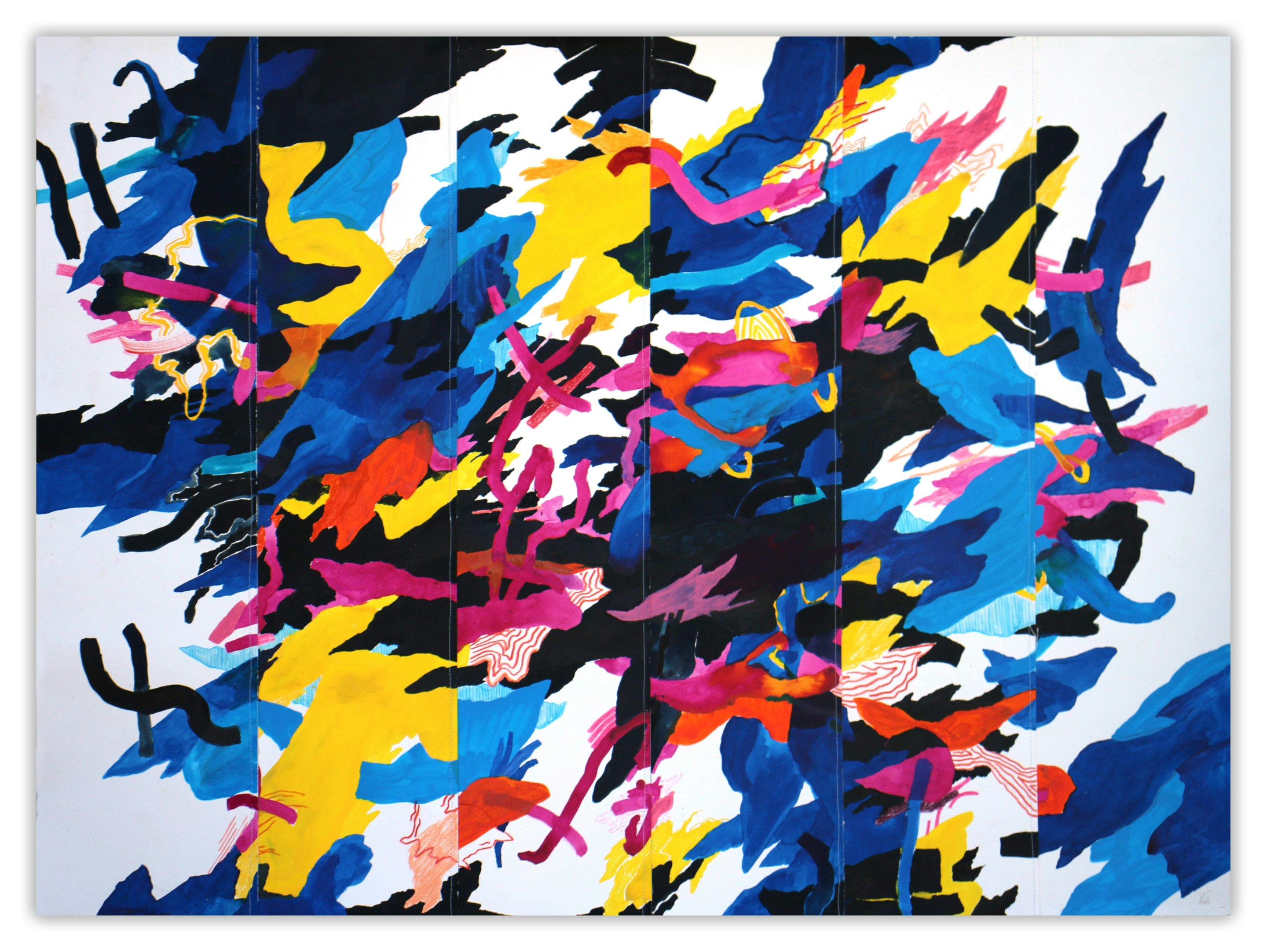 N1_Sml - Justin Southey
2022
"procella”
Mixed media on stitched Paper
900mm x 800 mm
ZAR 36 000