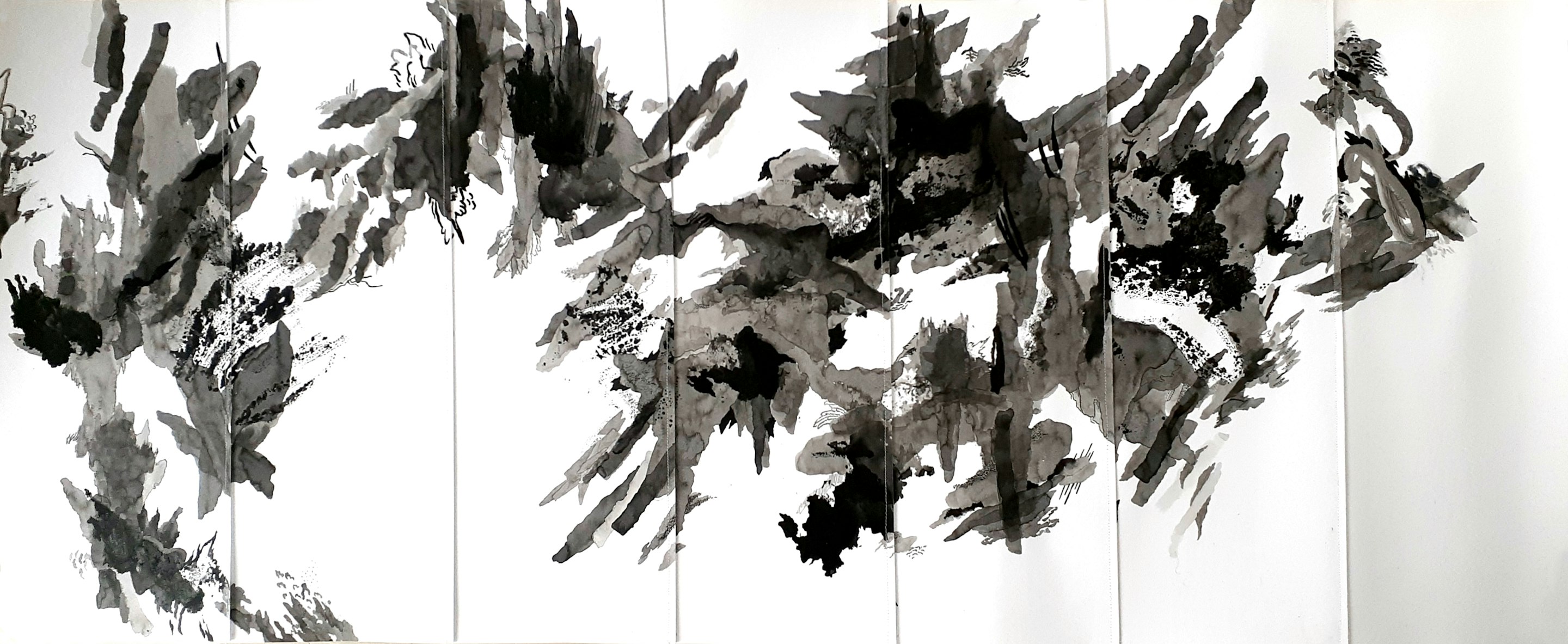 Advance - Justin Southey
2021
Advance
ink on stitched paper
1640mm x 640mm
ZAR 44 500 (FRAMED PRICE)
Unshown
