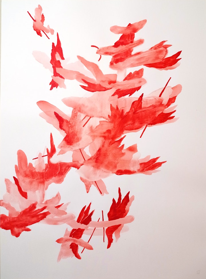 Blaze IV_2021_Justin Southey - Justin Southey
2021
Blaze IV
Acrylic ink on paper
75cm x 55cm
ZAR 20 500