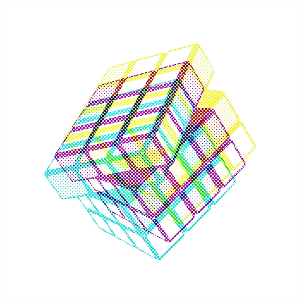 Chromatic Cube #6 by Connie Digital