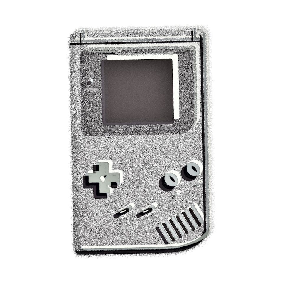 Achromatic Game Boy #1 by Connie Digital