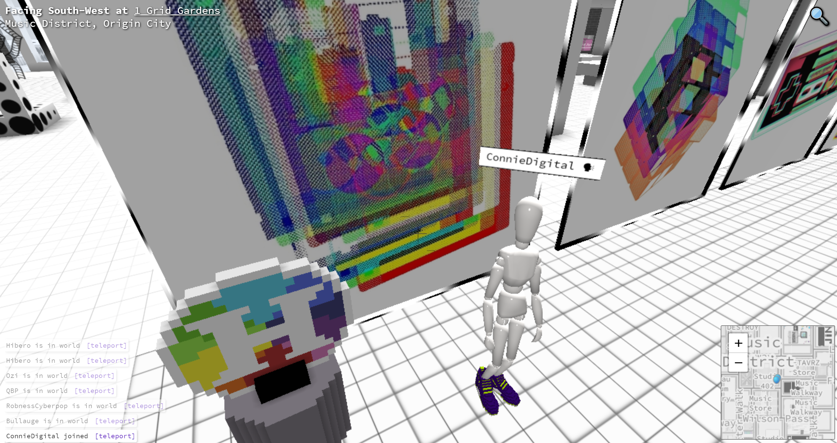 cryptovoxels crypto art