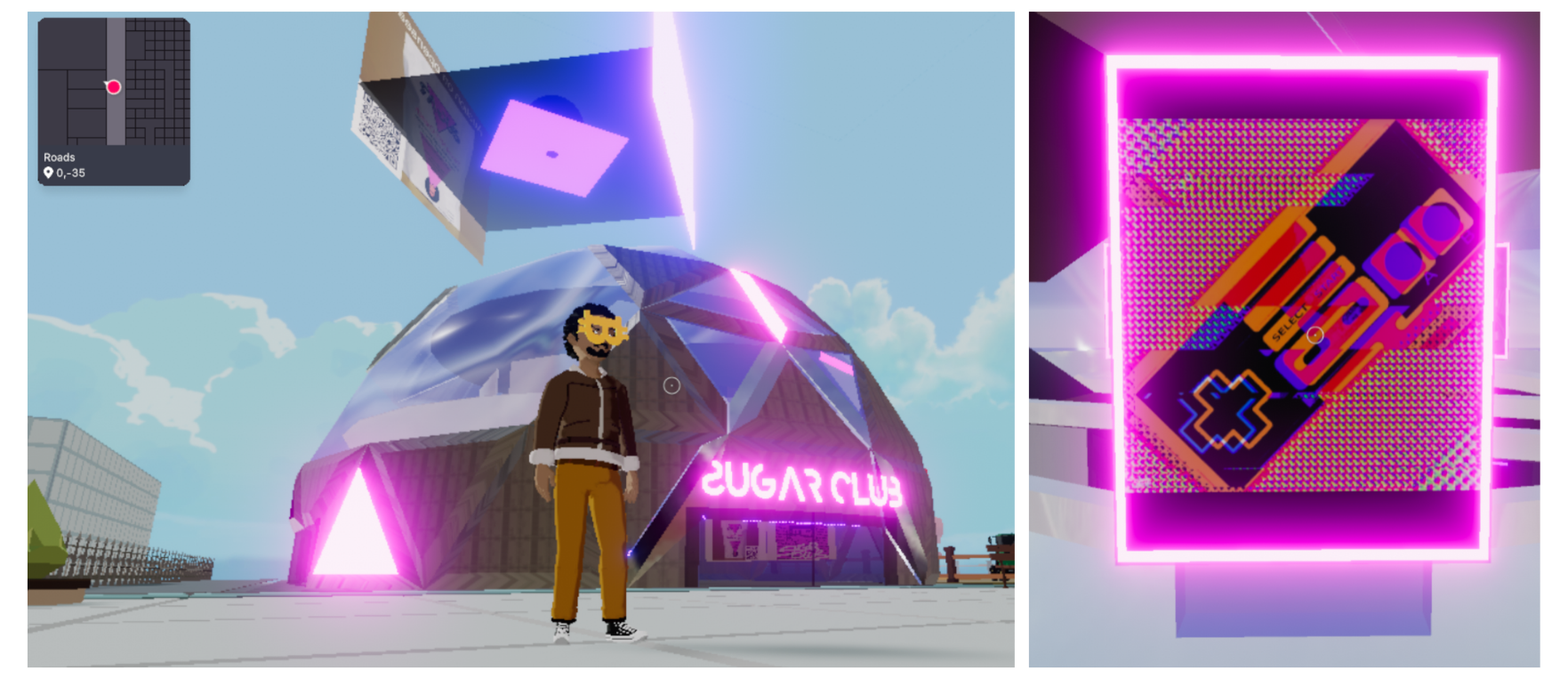 Lost Controller #3 by Connie Digital inside Decentraland