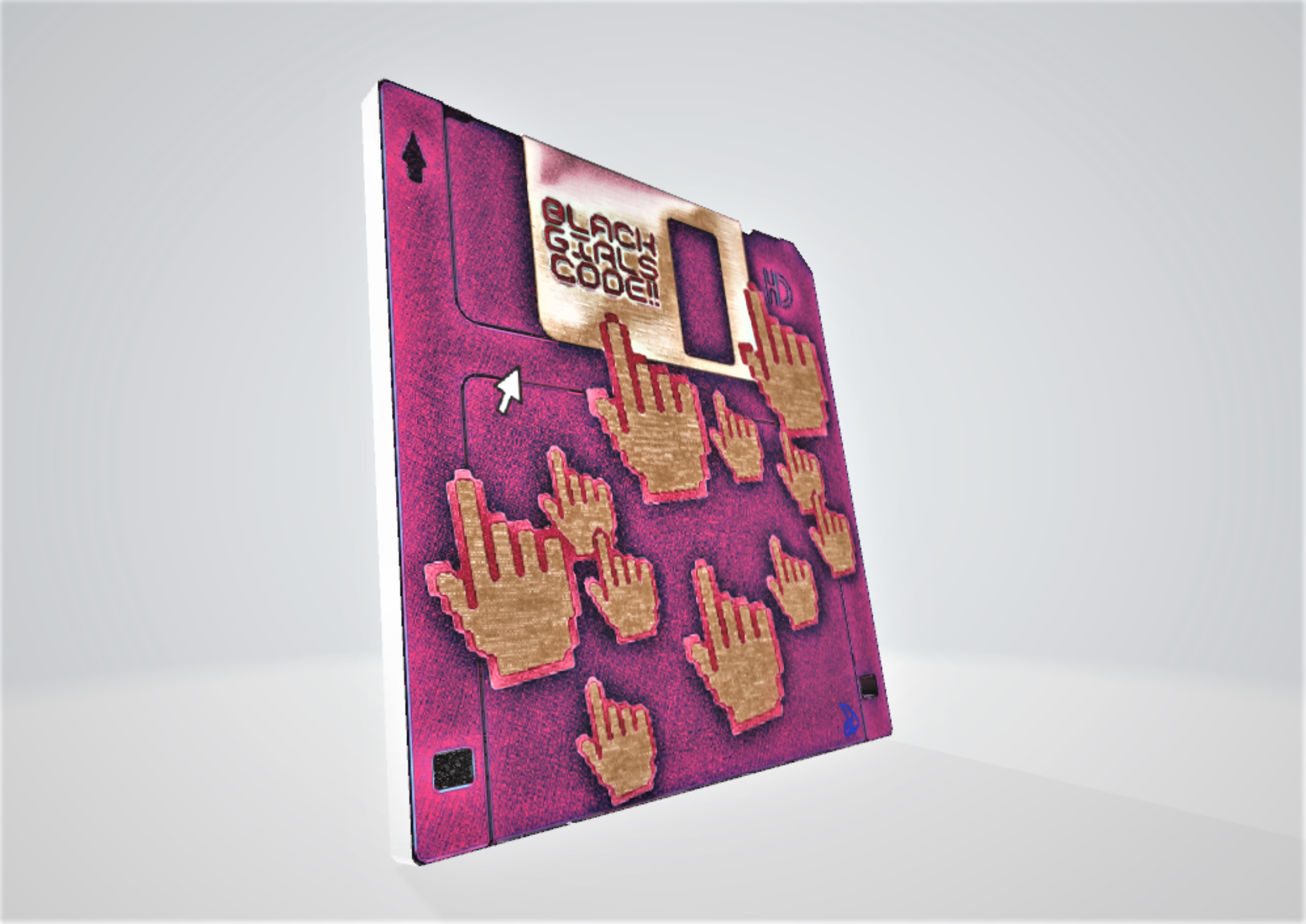 Black Girls Code_Connie Digital_Cryptograph_Crypto Art NFT