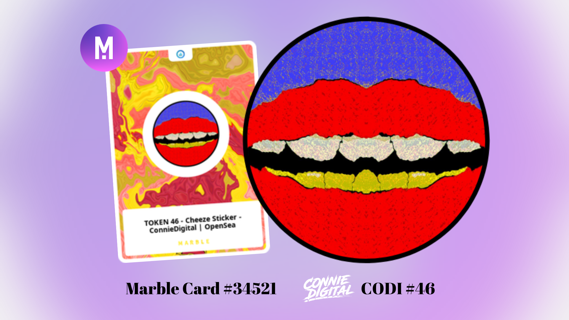 Marble Cards Connie Digital MarbleCoin