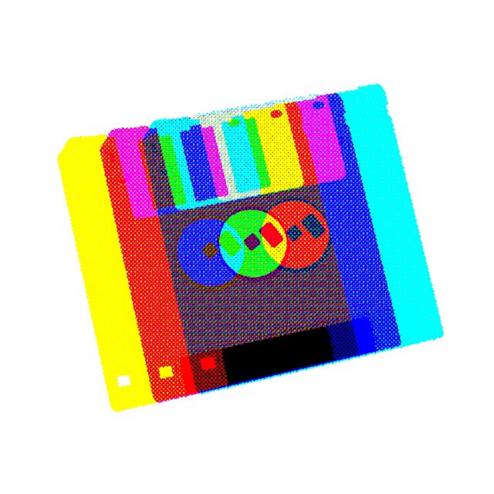 Chromatic Floppy Disk #1 by ConnieDigital
