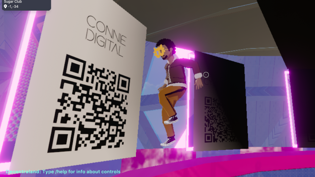 Connie Digital Virtual Art Gallery_17_Decentraland