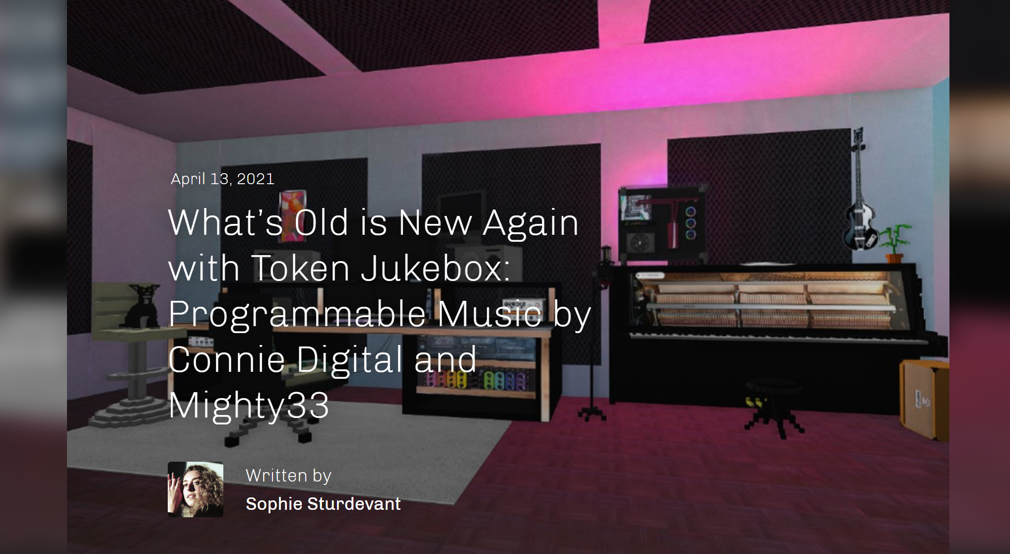 Async Art Music NFT Connie Digital Mighty33