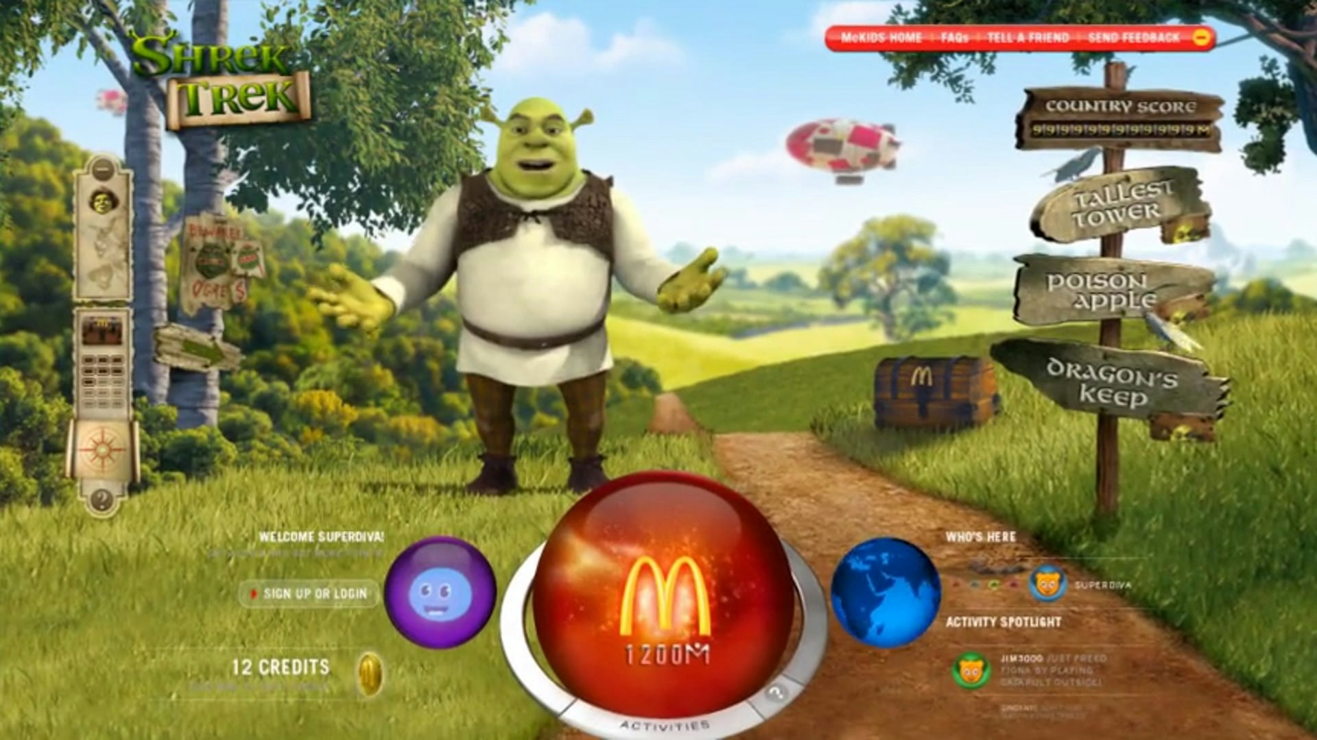 McDonald's - Shrek's Treketh to Adventure