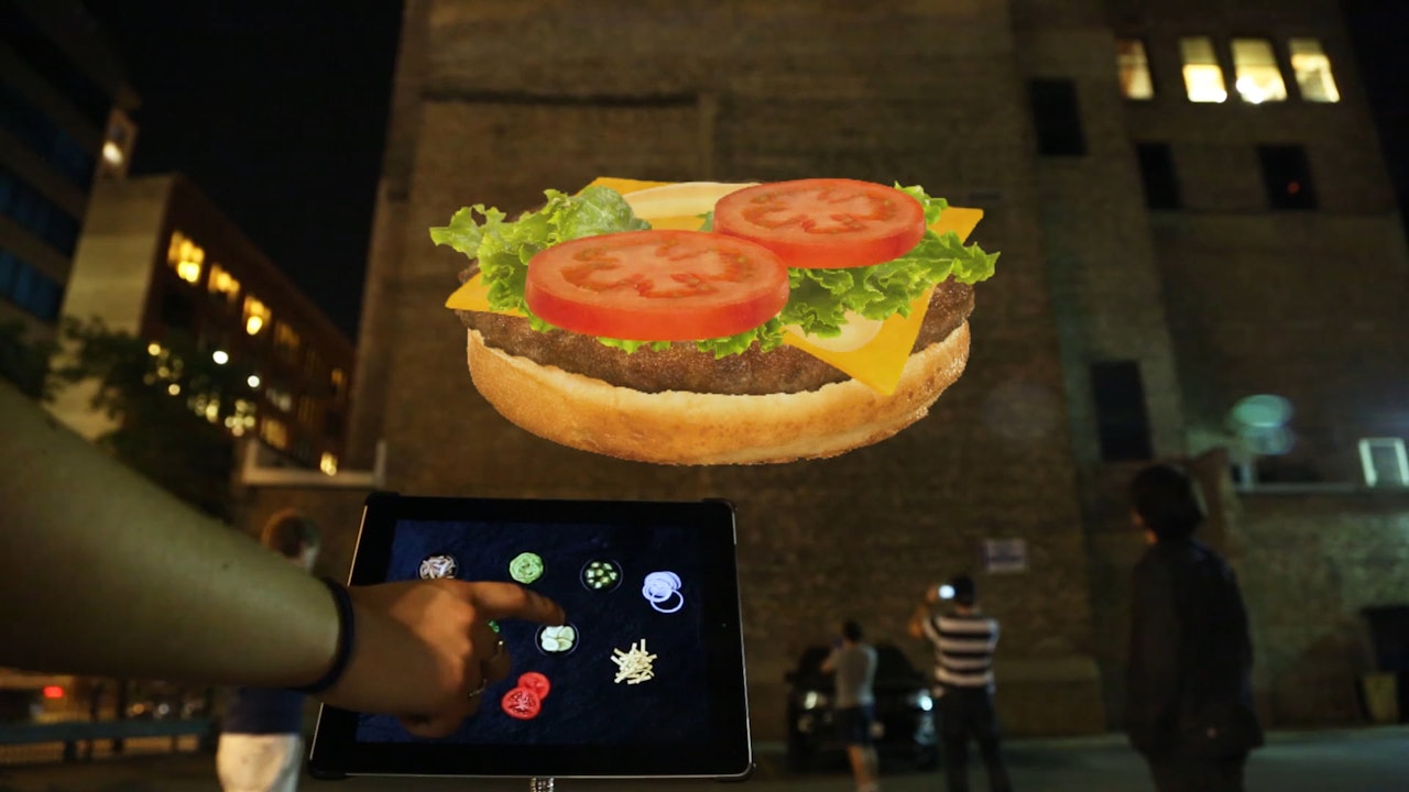 McDonald's - Giant Virtual Burger Builder