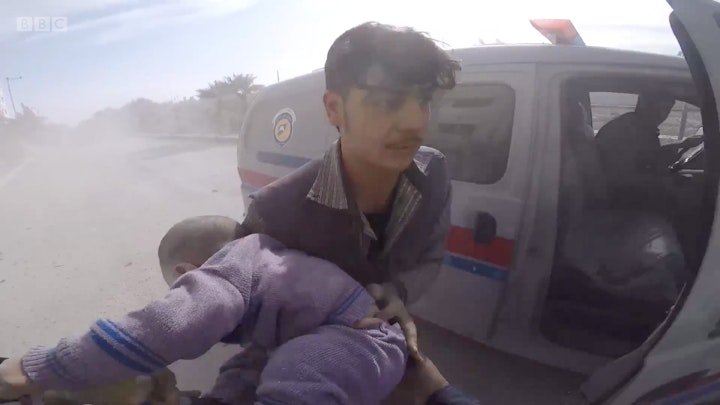 BBC News : Syrian White Helmets