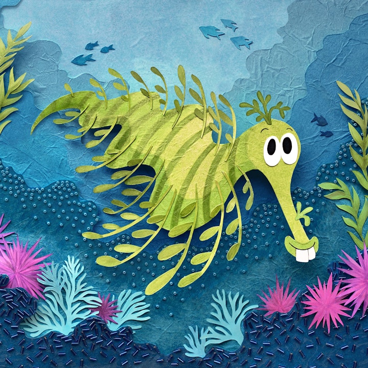 Leonard the Leafy Sea Dragon