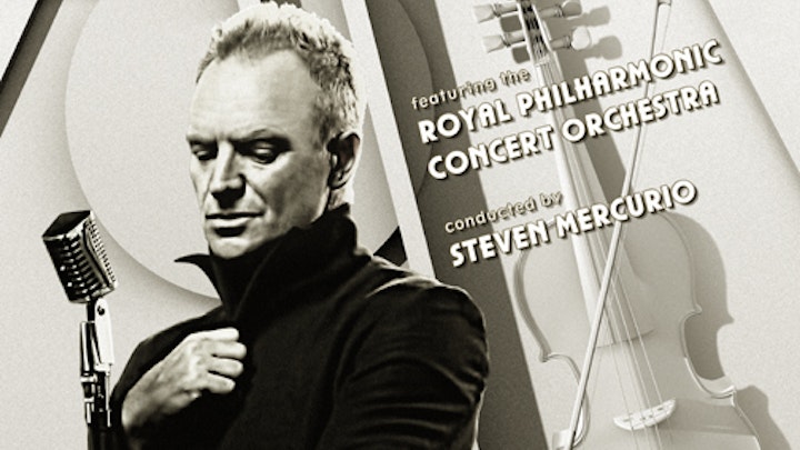 STING  "Symphonicities" Tour Poster