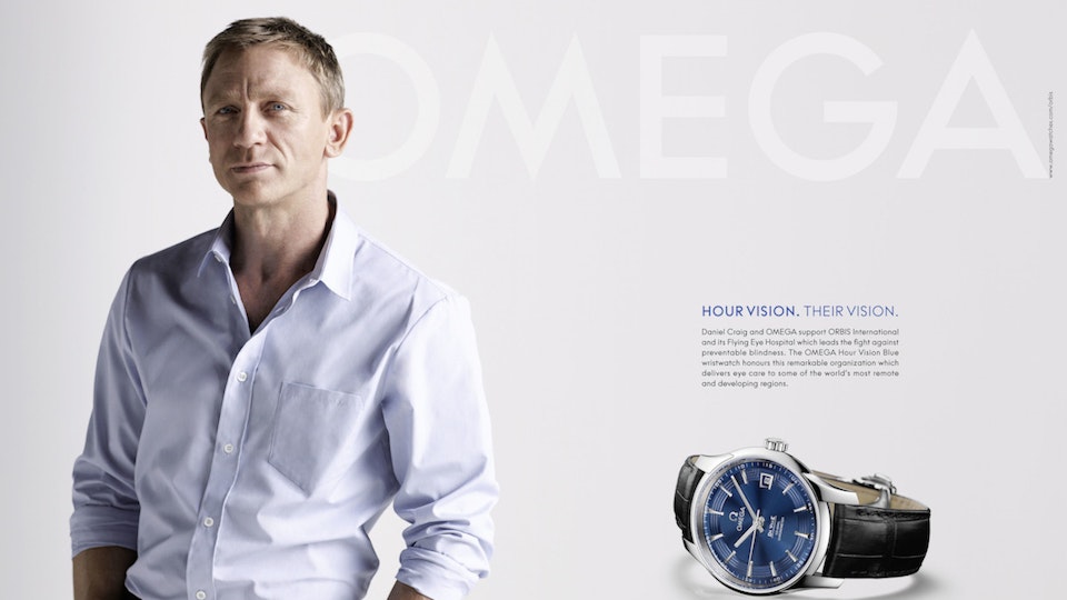OMEGA WATCHES. HOUR VISION.