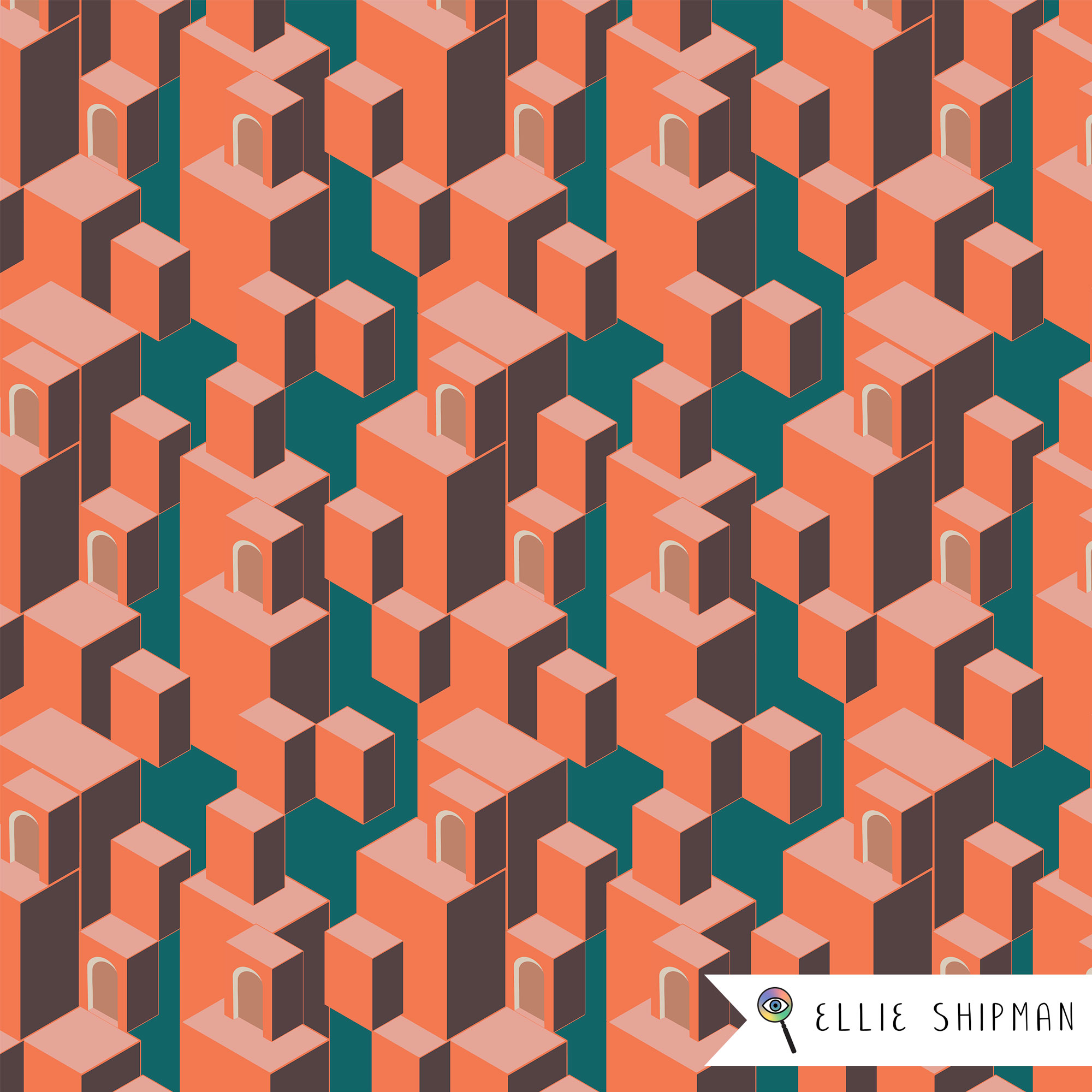 Isometric Blocks Collection - Ellie Shipman