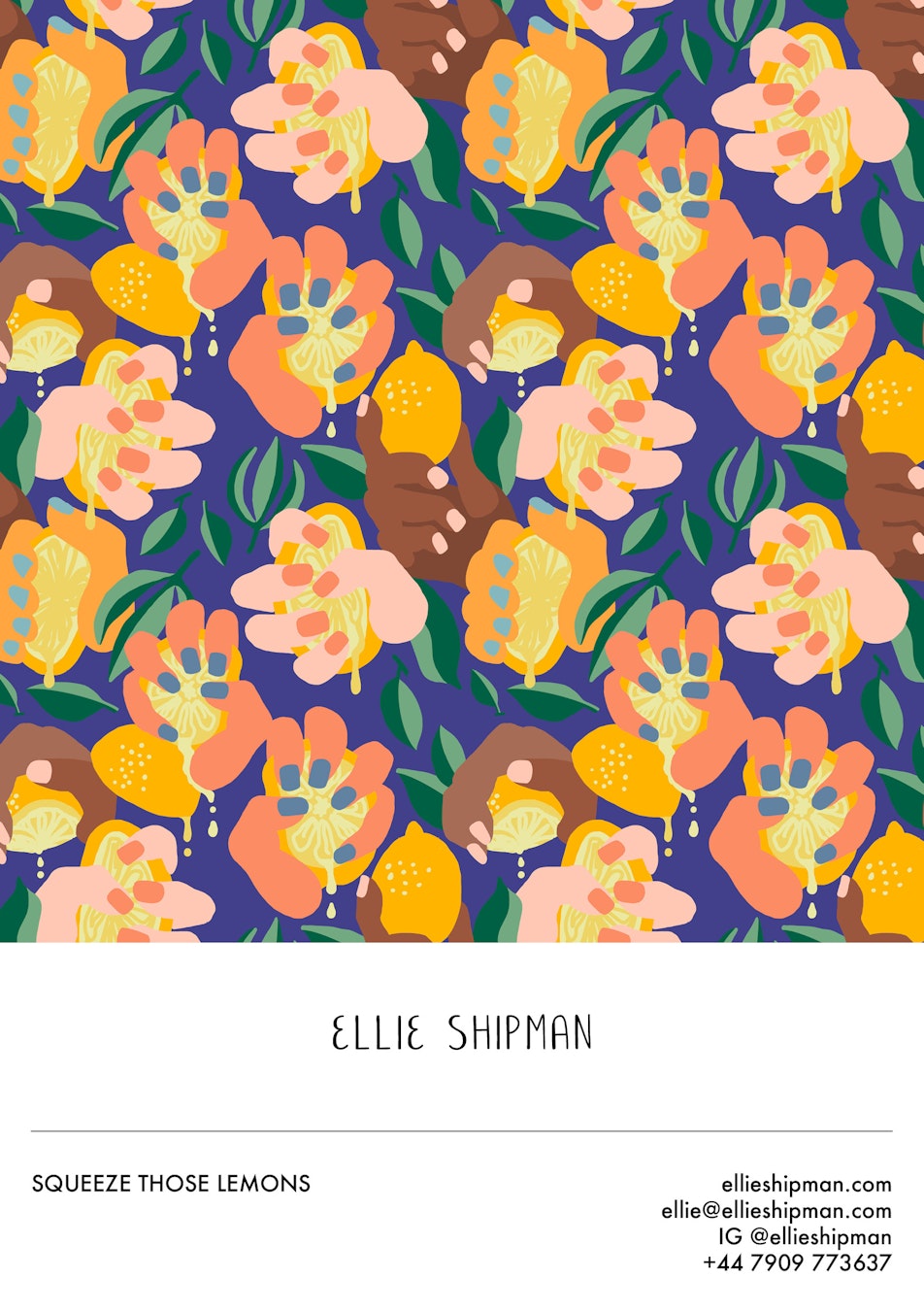 Ellie Shipman - Pattern Portfolio 20223