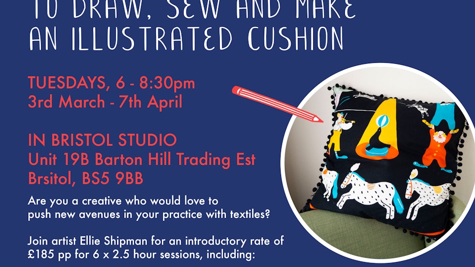 Illustrated Textiles - 6 week course