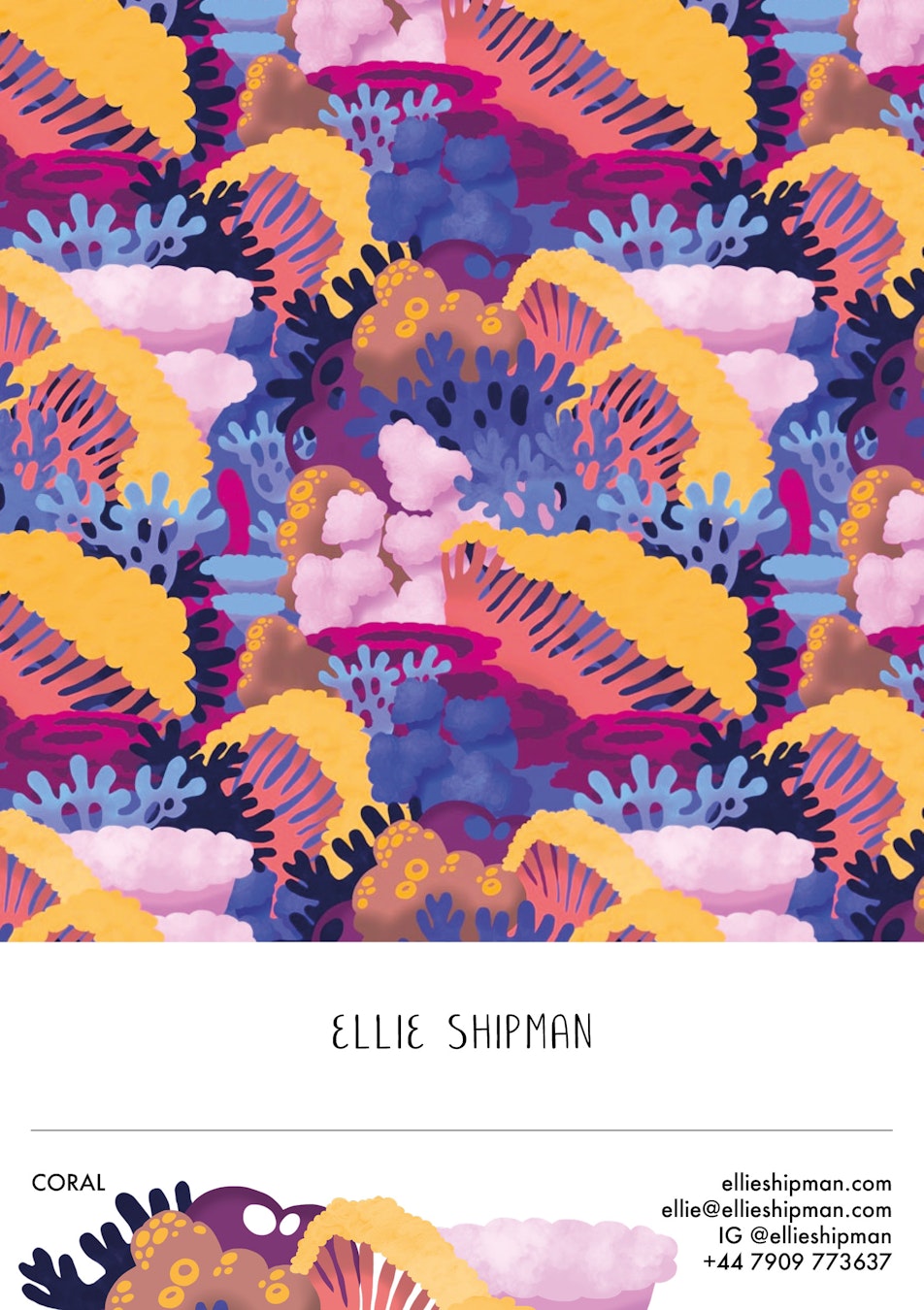 Ellie Shipman - Pattern Portfolio 202221
