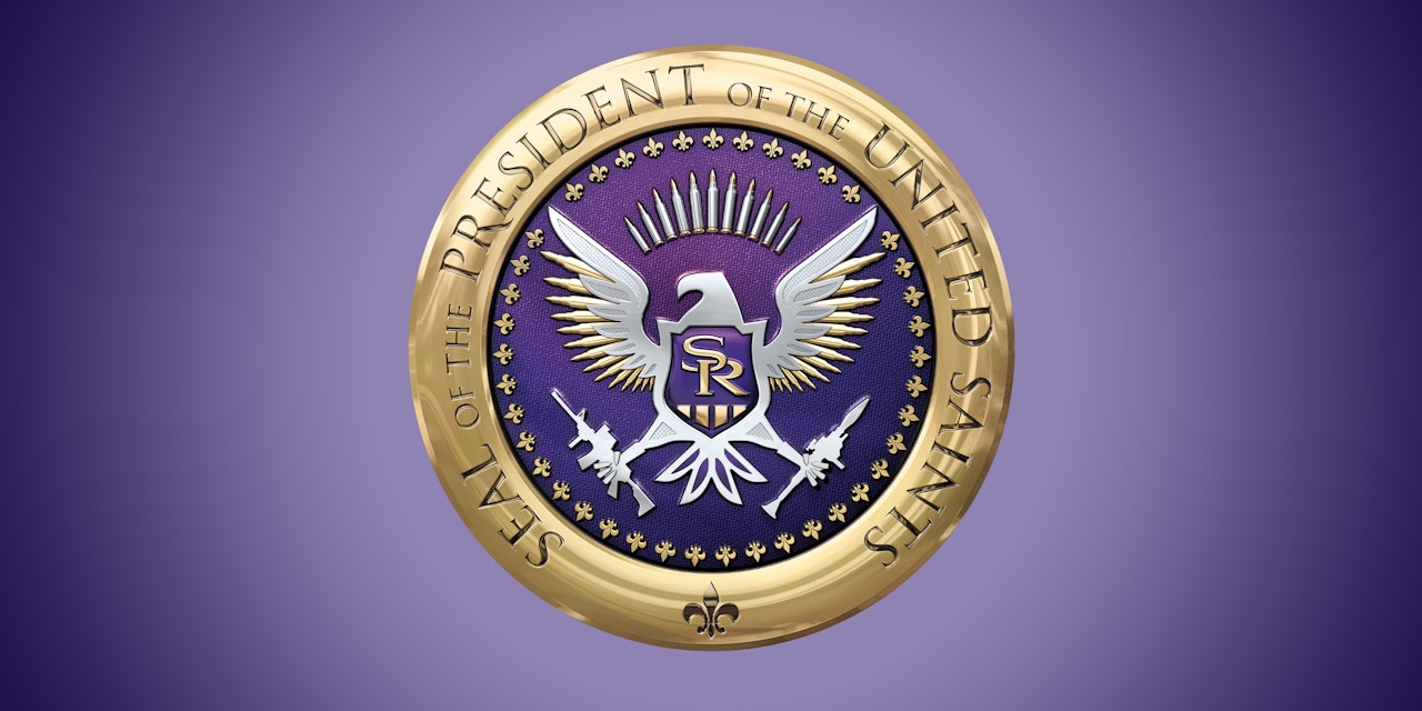 SAINTS ROW LOGO - Doug Woods Art 3D Generalist Illustrator