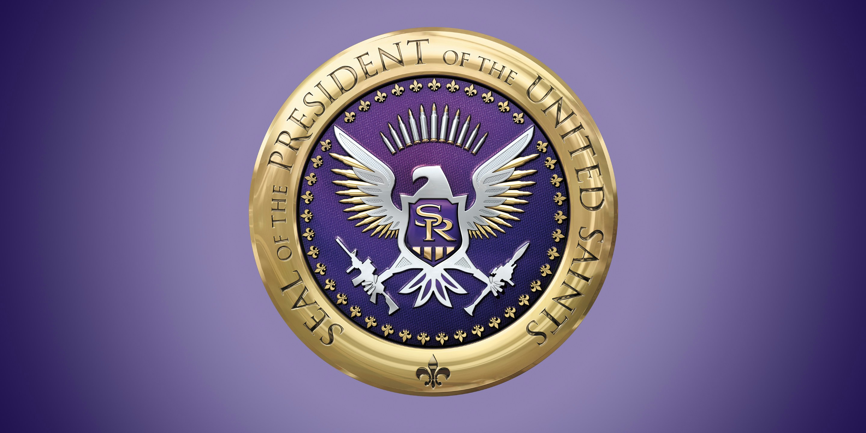 SAINTS ROW LOGO Doug Woods Art 3D Generalist Illustrator saints-row-logo-doug-woods-art-3d-generalist-illustrator