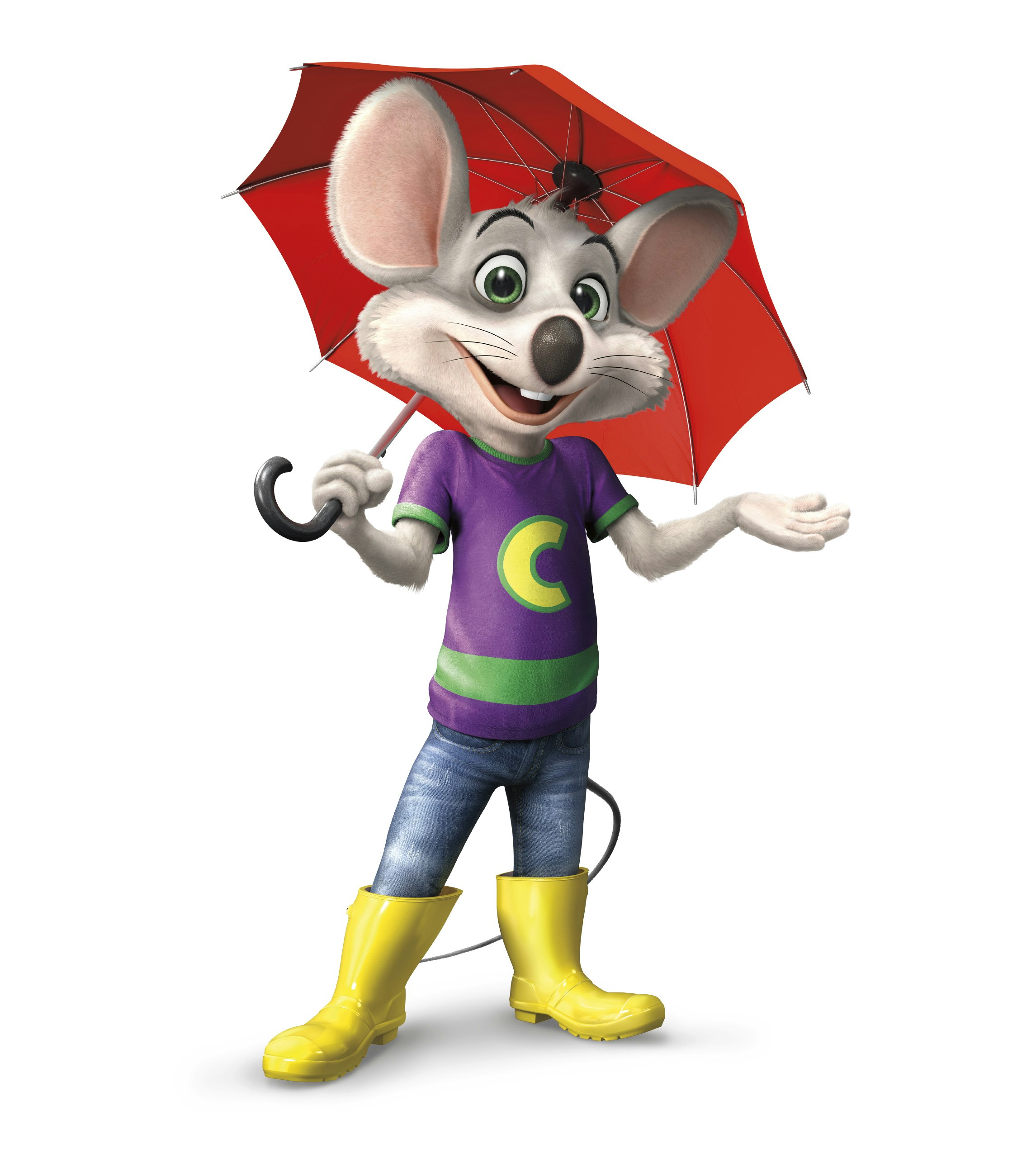 CHUCK E CHEESE - Doug Woods Art 3D Generalist Illustrator
