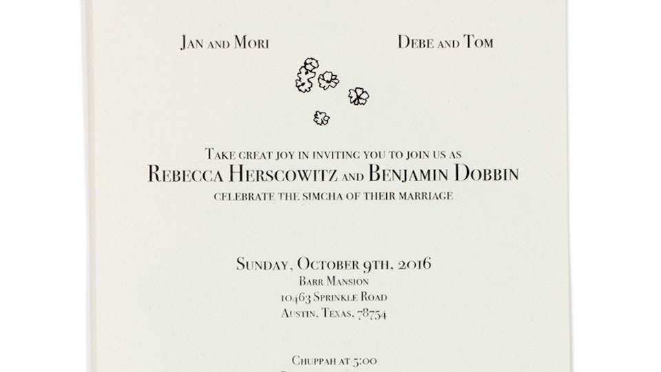 Rebecca and Ben Dobbin's Wedding