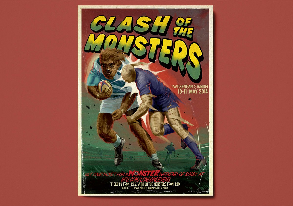 Monster Rugby Animation A Monster Weekend of Rugby - ROB&JOE