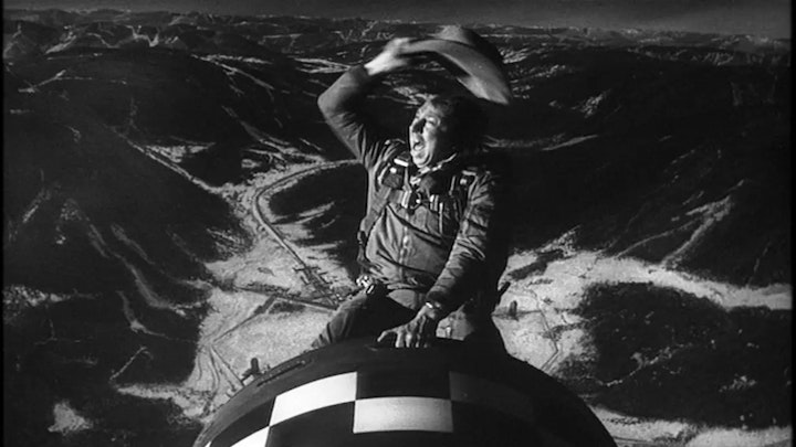 Dr.Strangelove or; how I learned to stop worring and love the bomb