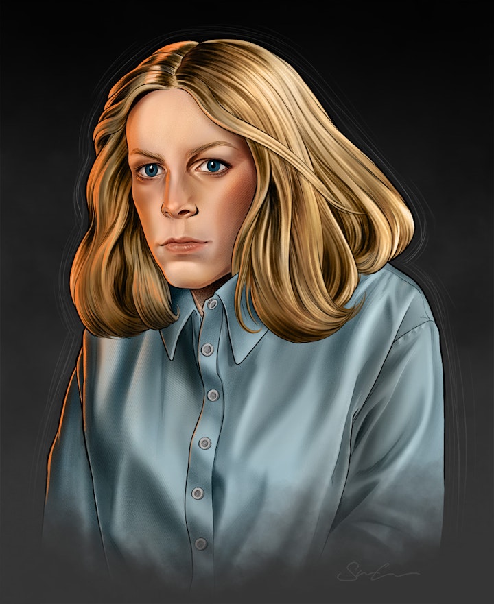 Halloween - Laurie Strode.

Painted in Procreate on iPad Pro.