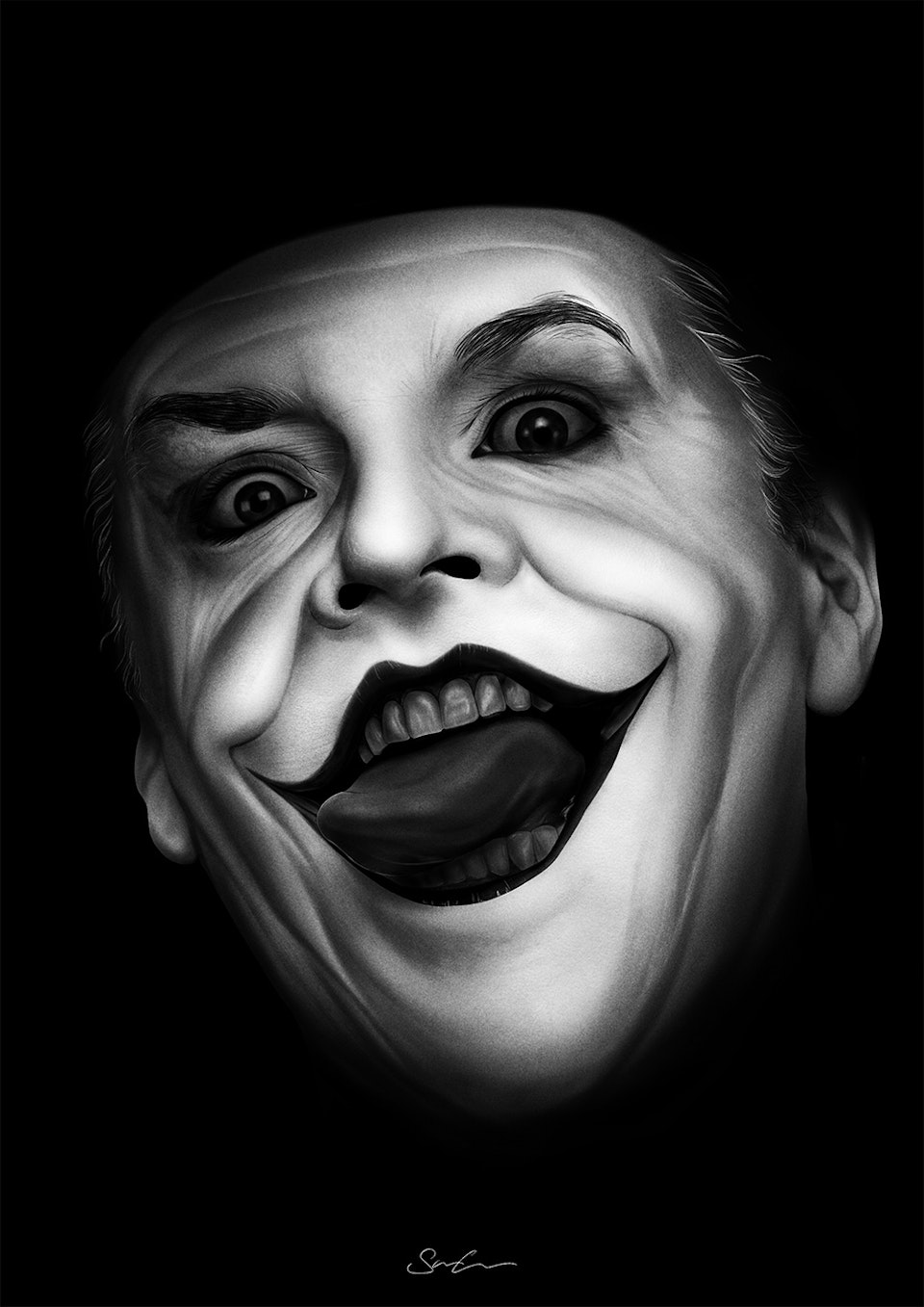 The Three Jokers - Joker - Jack Nicholson 
from Batman (1989)