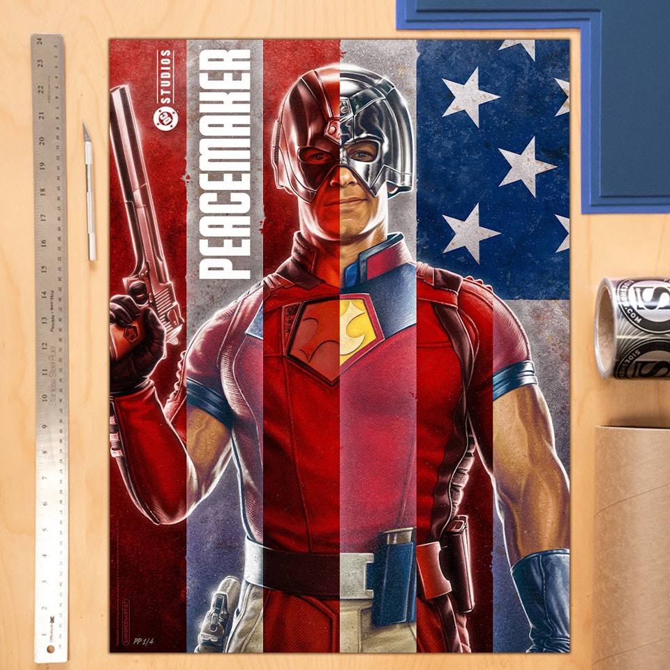Peacemaker - Officially licensed fine art print (Sideshow Collectibles ...