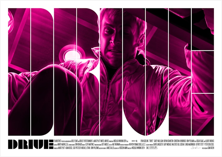 Drive - Drive Poster

Illustrated in Procreate, title design in Adobe Illustrator and coloured and assembled in Adobe Photoshop.