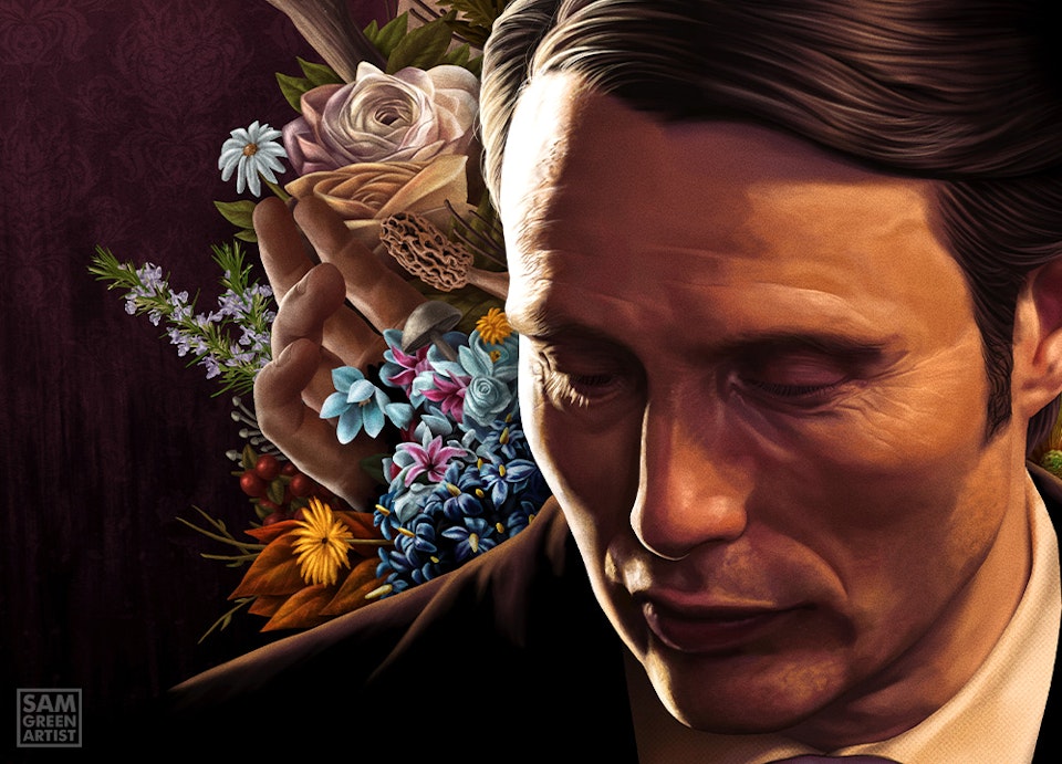 Hannibal - Officially licensed artwork - Detail crop