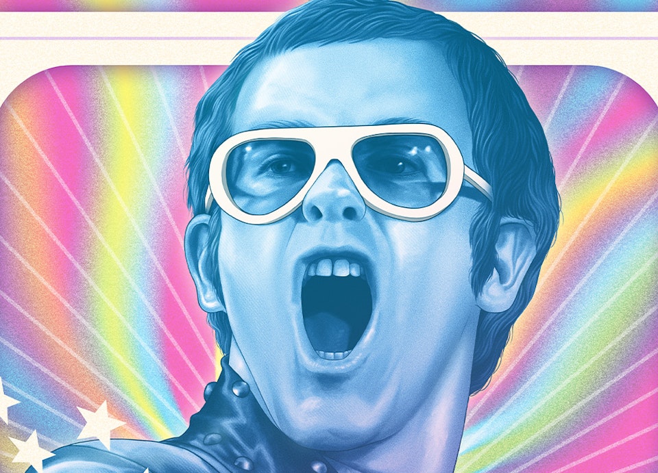 Elton John - Official concert poster - Poster detail