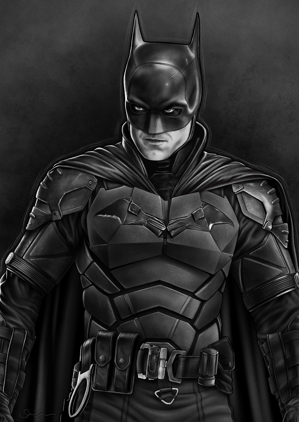 Batman Illustrations - The Batman

Original greyscale drawing, made in Procreate.