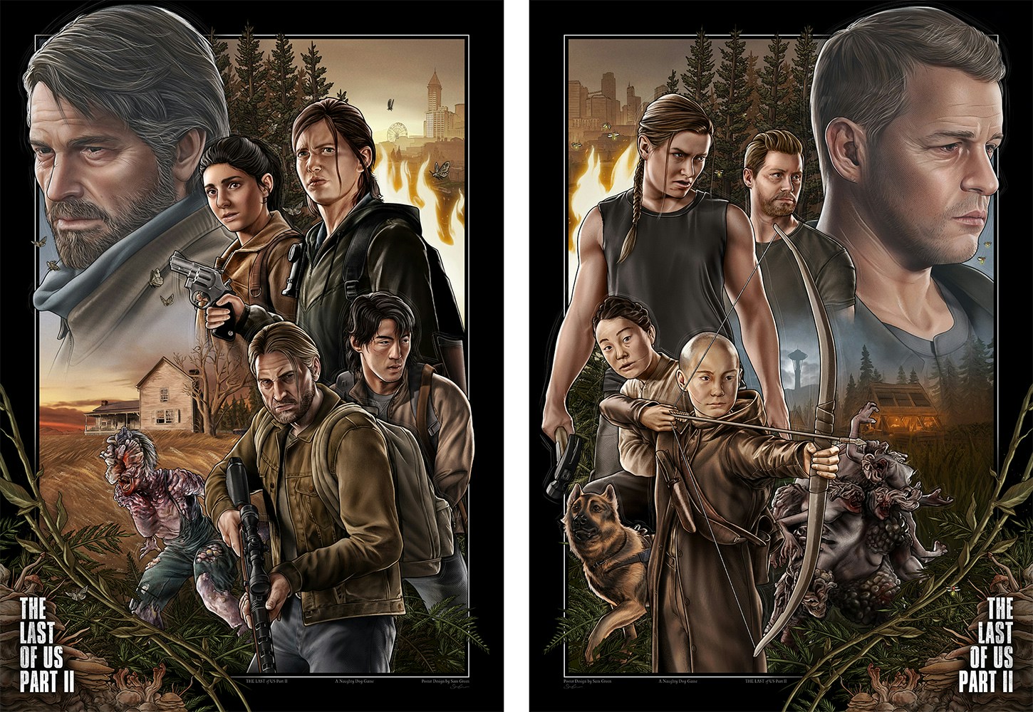 The Last Of Us Part Ii Sam Green Illustrator Graphic Artist The Last Of Us Part Ii Sam Green Illustrator Graphic Artist