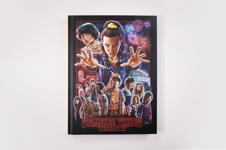 Published work - Stranger Things Tribute - from Monsa Publications