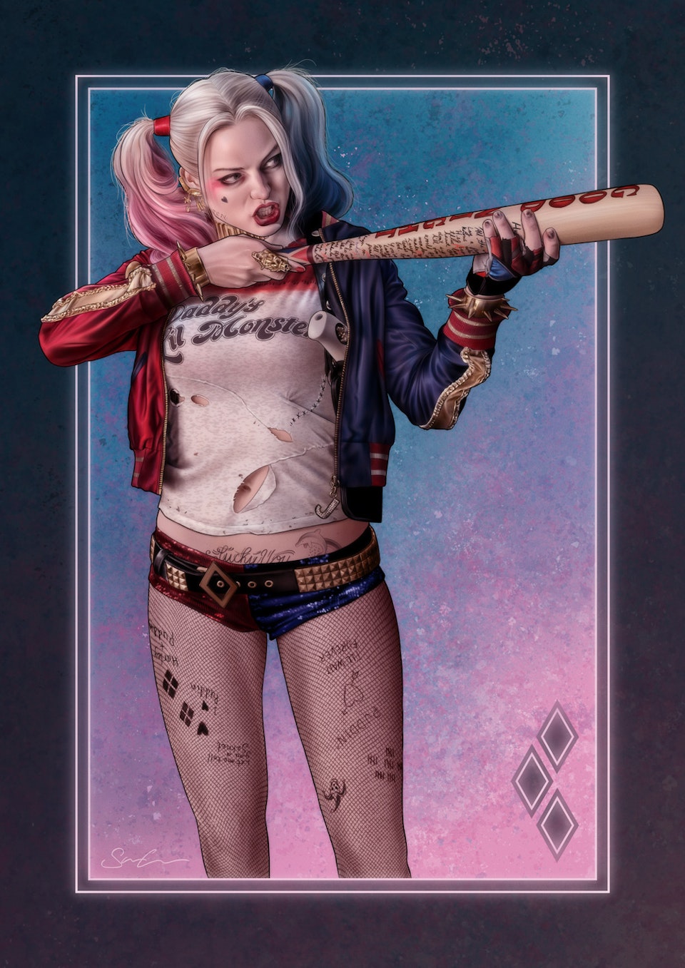 DCEU Illustrations - Harley Quinn Illustration
Painted in Procreate on iPad Pro.