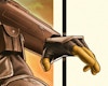 The Mandalorian - Detail shot - Mando's bracers and gloves
