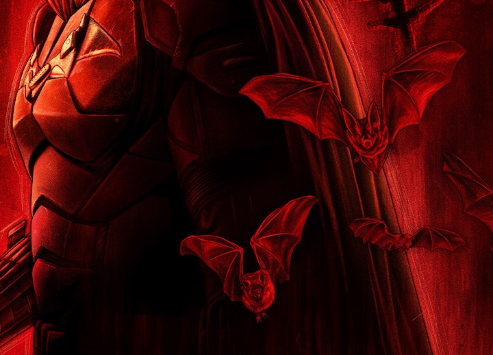 The Batman - Fan Art - Detail crop - Bats