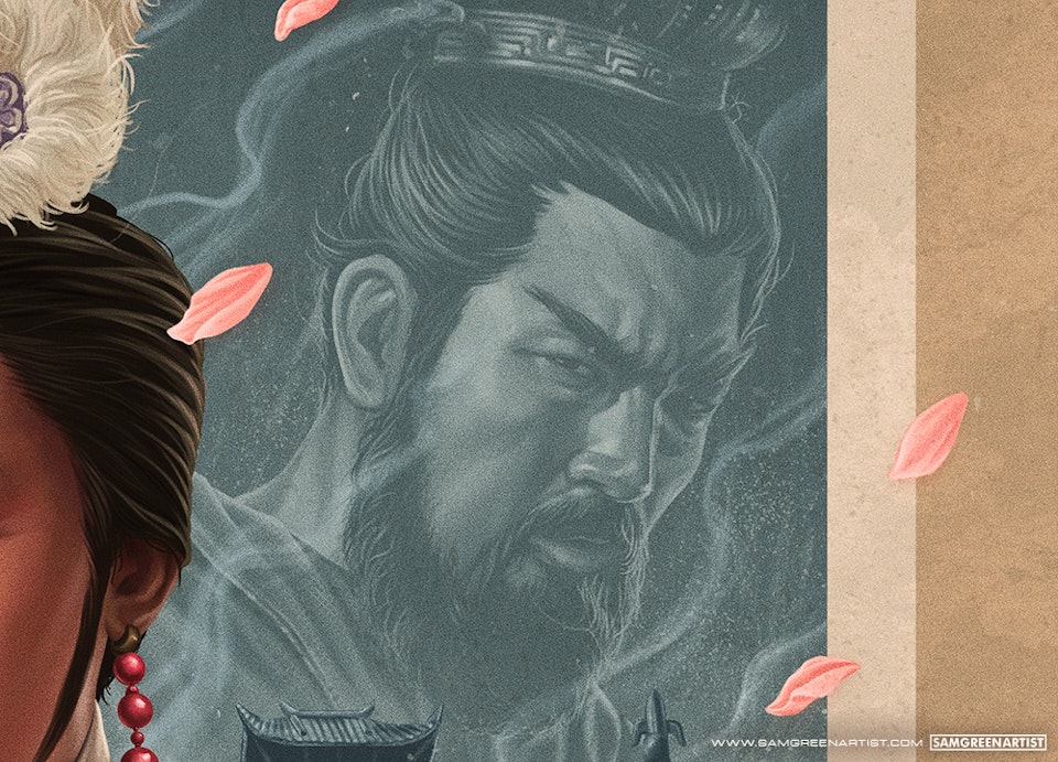 Hsi Shih: Beauty of Beauties - Blu Ray Artwork (88 Films) - Detail crop